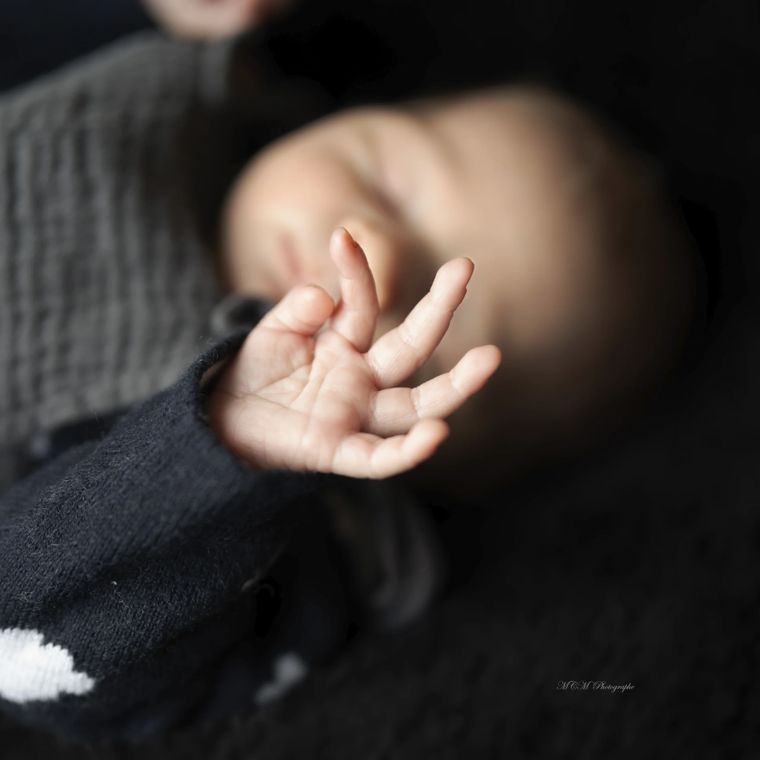 photographe-nouveau-ne-pays-basque-1 Main nouveau-né photographié à domicile à La Bastide Clairence